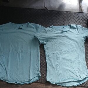 Alphalete Aqua Short Sleeve Tees